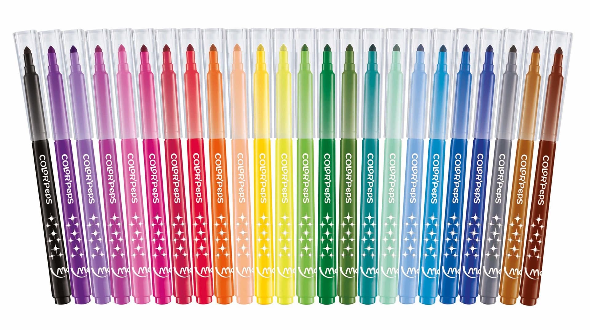 Viltstift Maped Color'Peps Long Life set á 24 kleuren 2