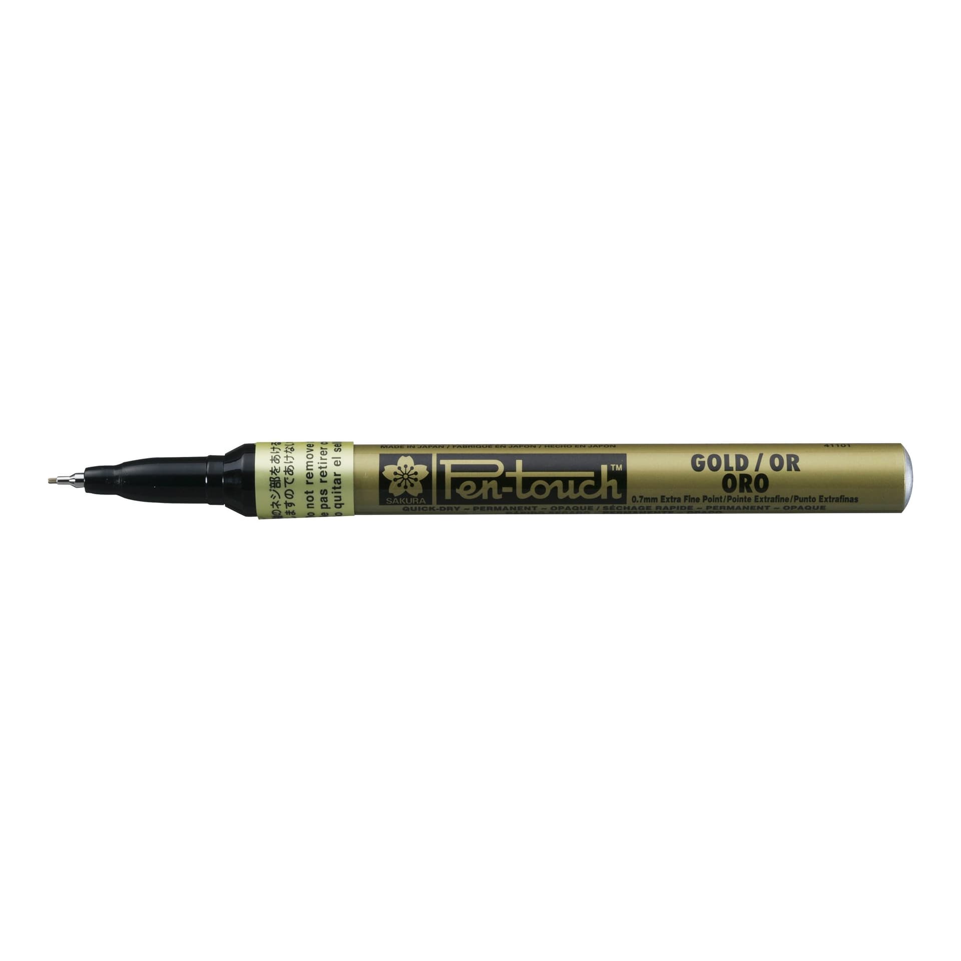 Viltstift Sakura Pen-touch extra fijn goud 2