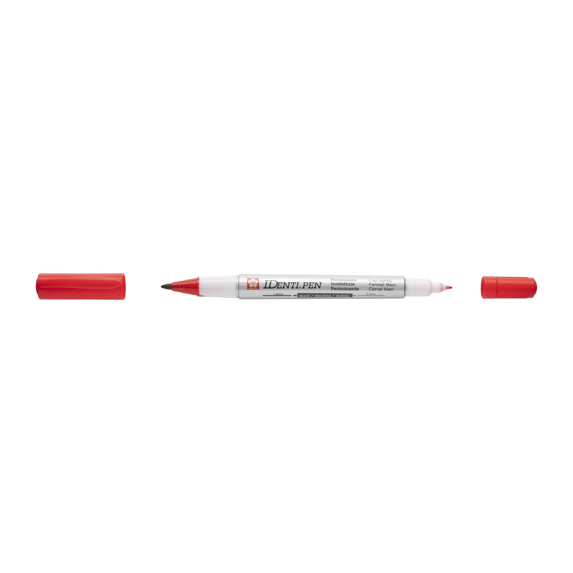 Viltstift Sakura IDenti-pen multifunctioneel rood 2
