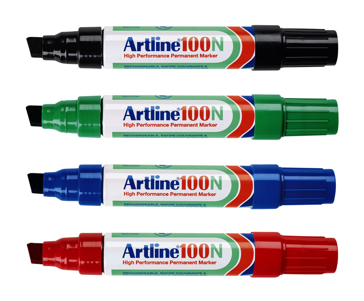Viltstift Artline 100 schuin 7.5-12mm groen 2