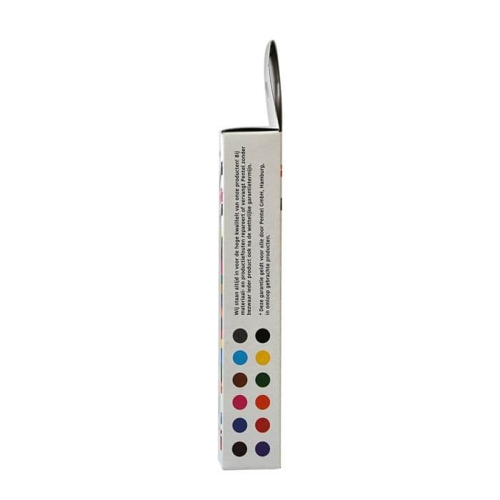 Brushpen Pentel SES15C Sign Artist standaardkleuren 12 stuks 8
