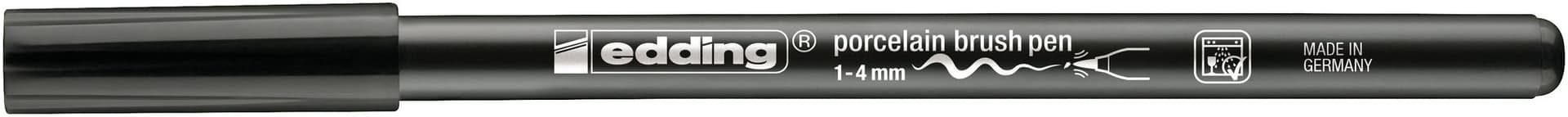 Brushpen edding 4200 porselein zwart 3