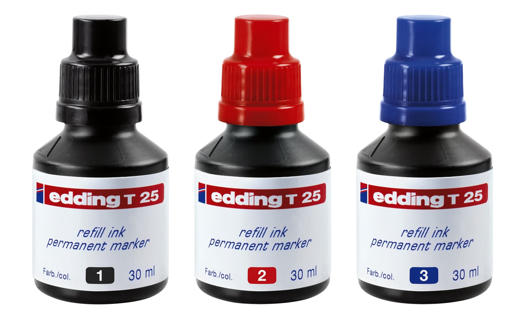 Viltstiftinkt edding T25 blauw 2