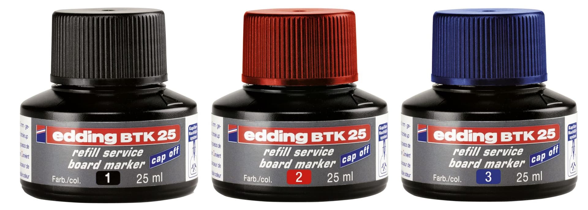 Viltstiftinkt edding BTK25 voor whiteboard blauw 2