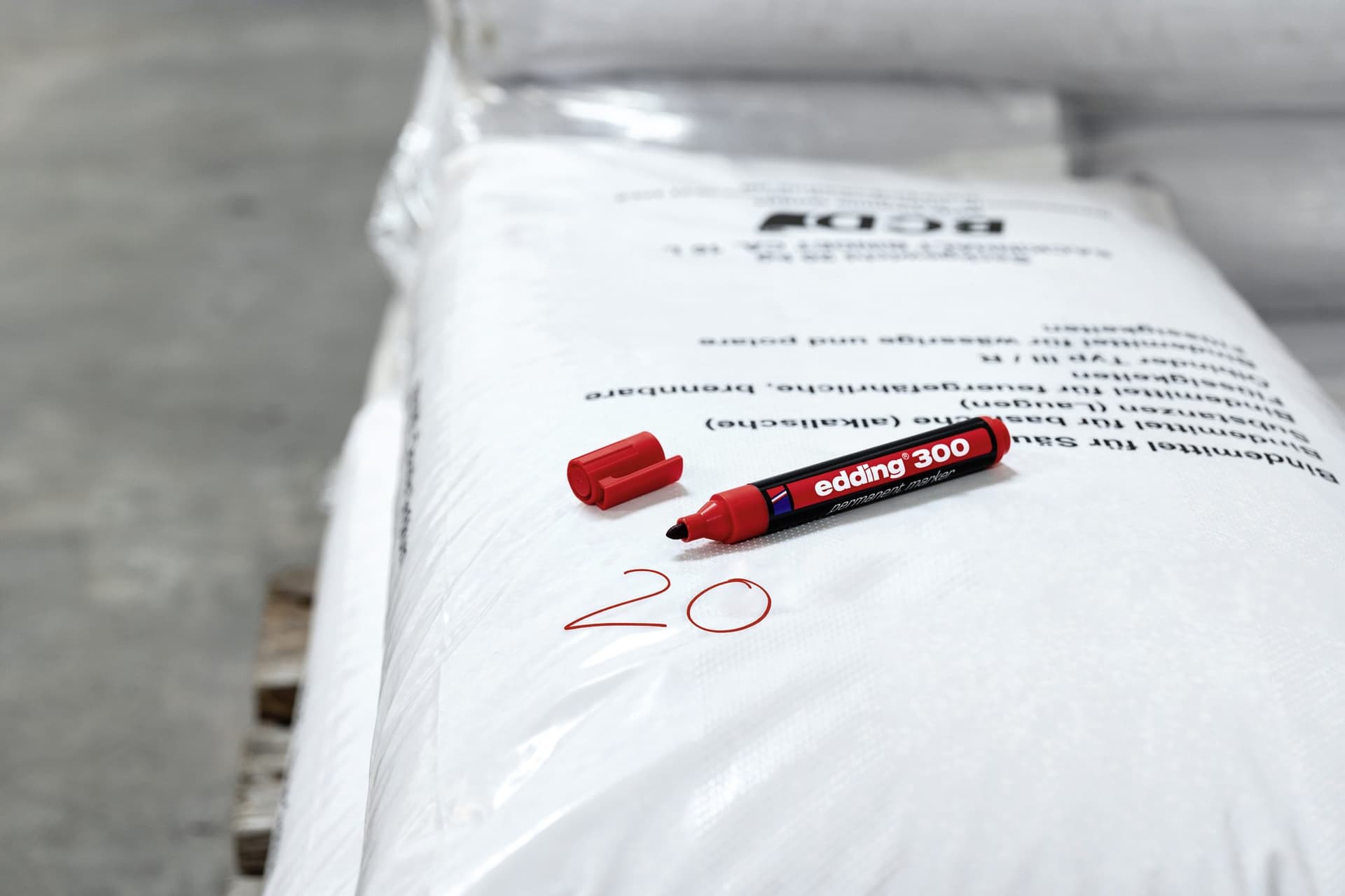 Viltstift edding 300 rond 1.5-3mm rood 6