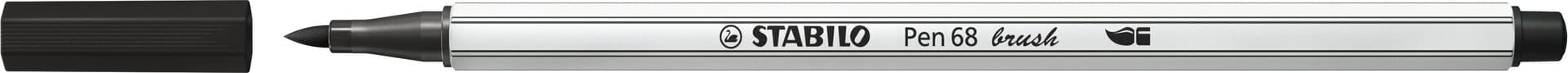 Brushstift STABILO Pen 568/46 zwart