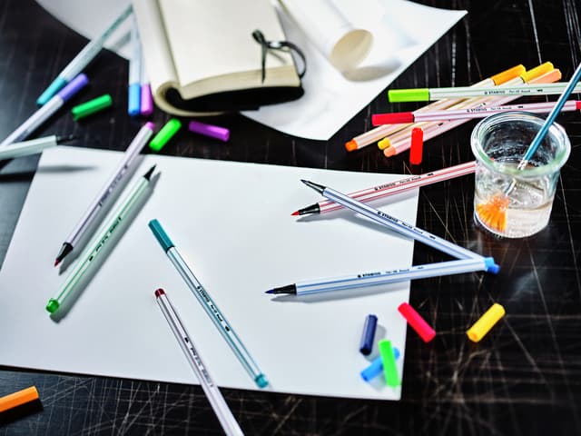 Brushstift STABILO Pen 568/12 Arty assorti etui à 12 stuks 3
