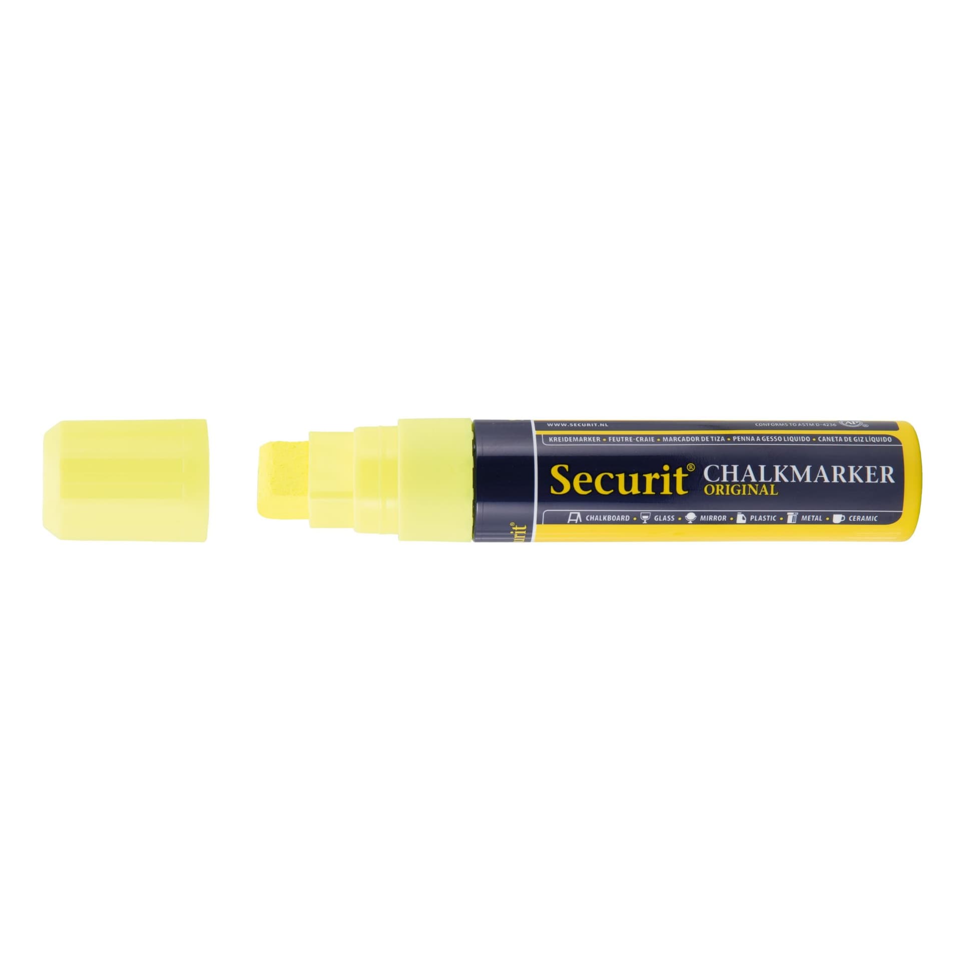 Krijtstift Securit SMA-720 blok ass 7-15mm blister à 8 stuks 4