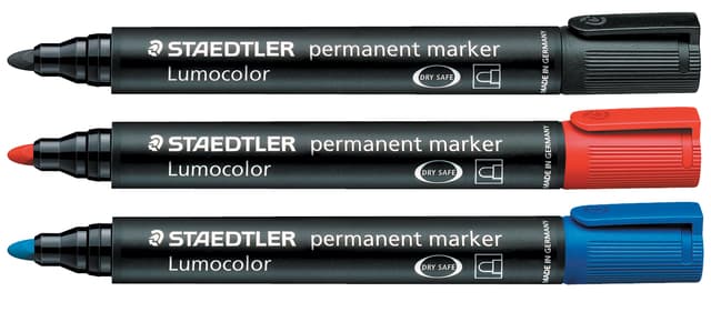 Viltstift Staedtler 352 rond rood 2mm 2