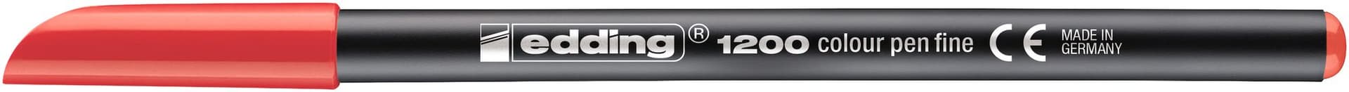 Fineliner edding 1200 002 fijn rood 2