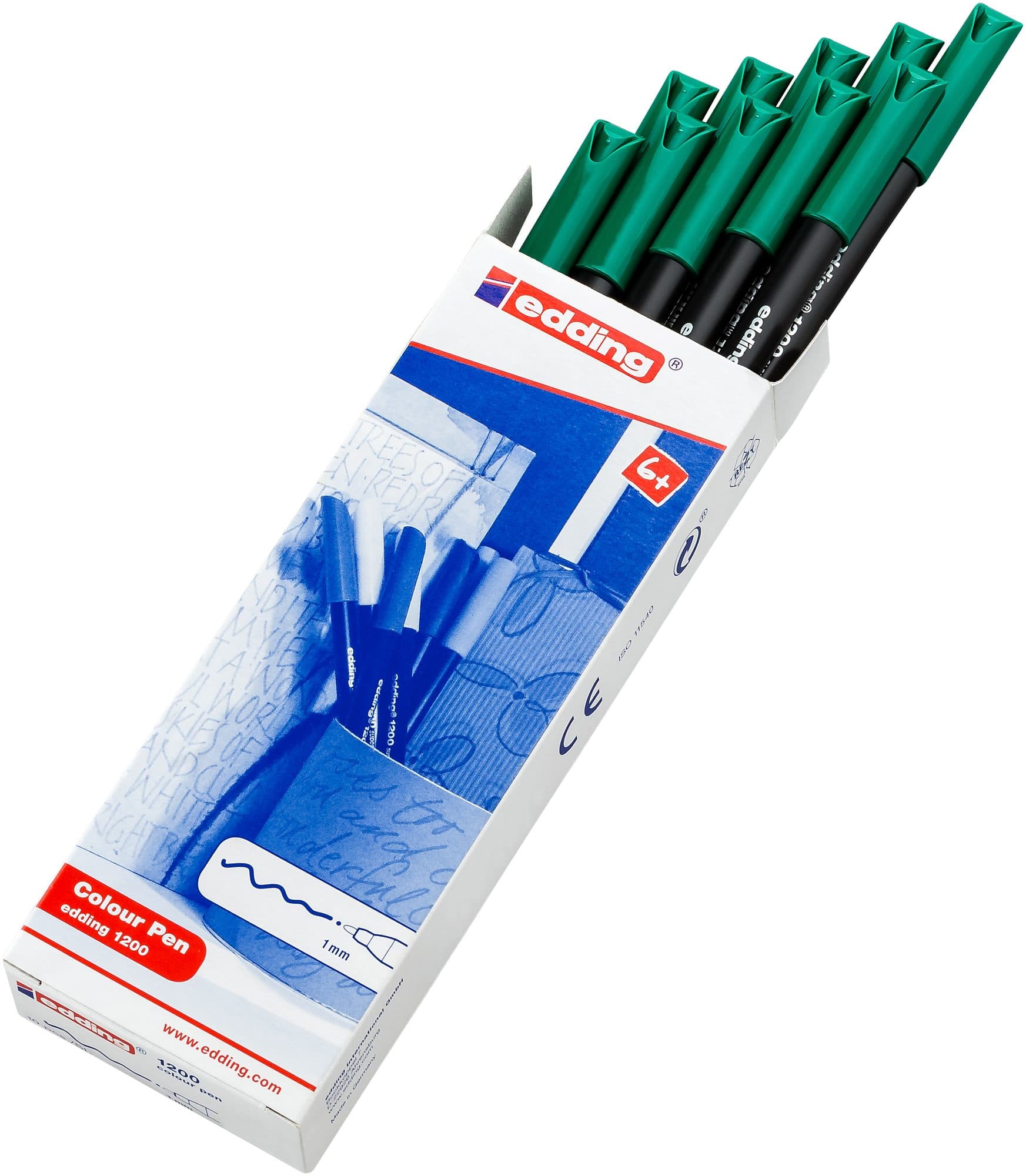Fineliner edding 1200 004 fijn groen 3