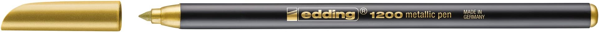 Fineliner edding 1200 053-054 fijn zilver en goud blister à 2 stuks 2