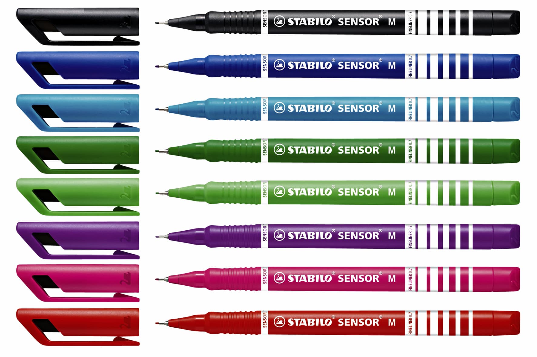 Fineliner STABILO Sensor 187/43 medium lichtgroen 2