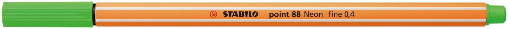 Fineliner STABILO point 88/033 fijn neon groen 2