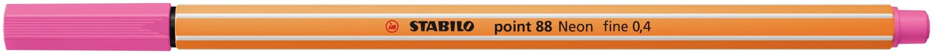 Fineliner STABILO point 88/056 fijn neon roze 2