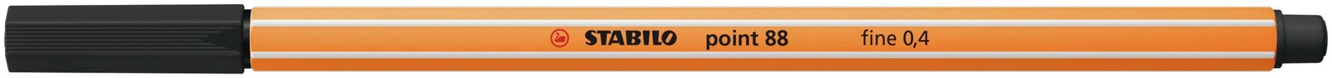 Fineliner STABILO point 88/46 fijn zwart 2