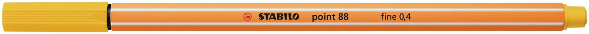 Fineliner STABILO point 88/44 fijn geel 2