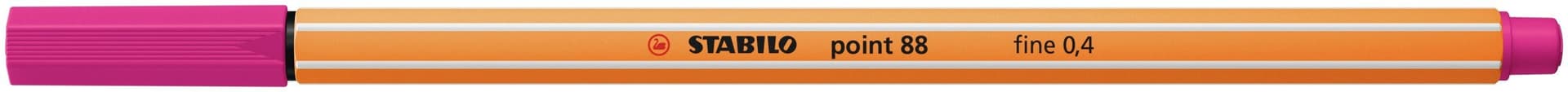 Fineliner STABILO point 88/56 fijn roze rood 2