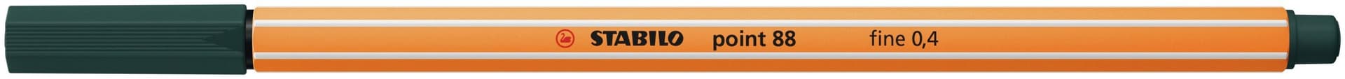 Fineliner STABILO point 88/63 fijn aardegroen 2