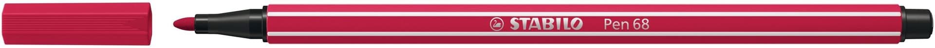 Viltstift STABILO Pen 68/50 medium donkerrood