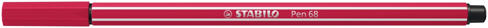 Viltstift STABILO Pen 68/50 medium donkerrood 2