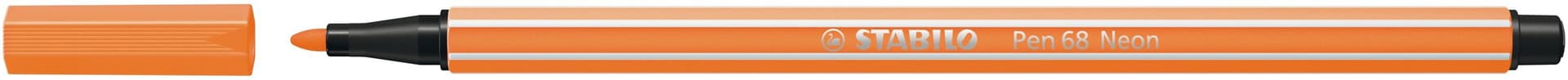 Viltstift STABILO Pen 68/054 medium neon oranje