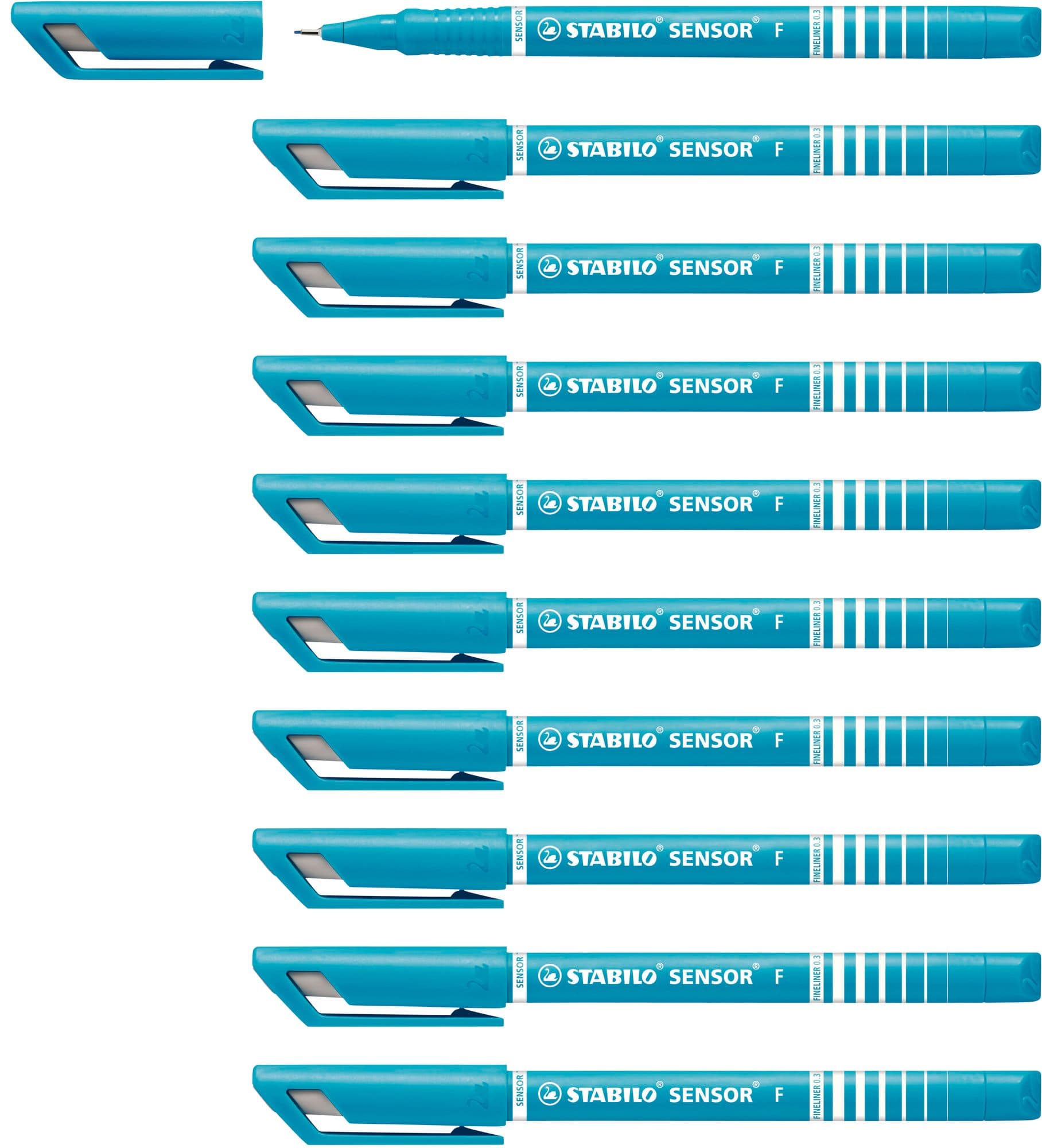 Fineliner STABILO Sensor 189/51 fijn turquoise 3