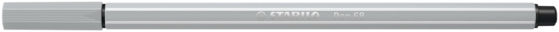 Viltstift STABILO Pen 68/94 medium lichtgrijs 2