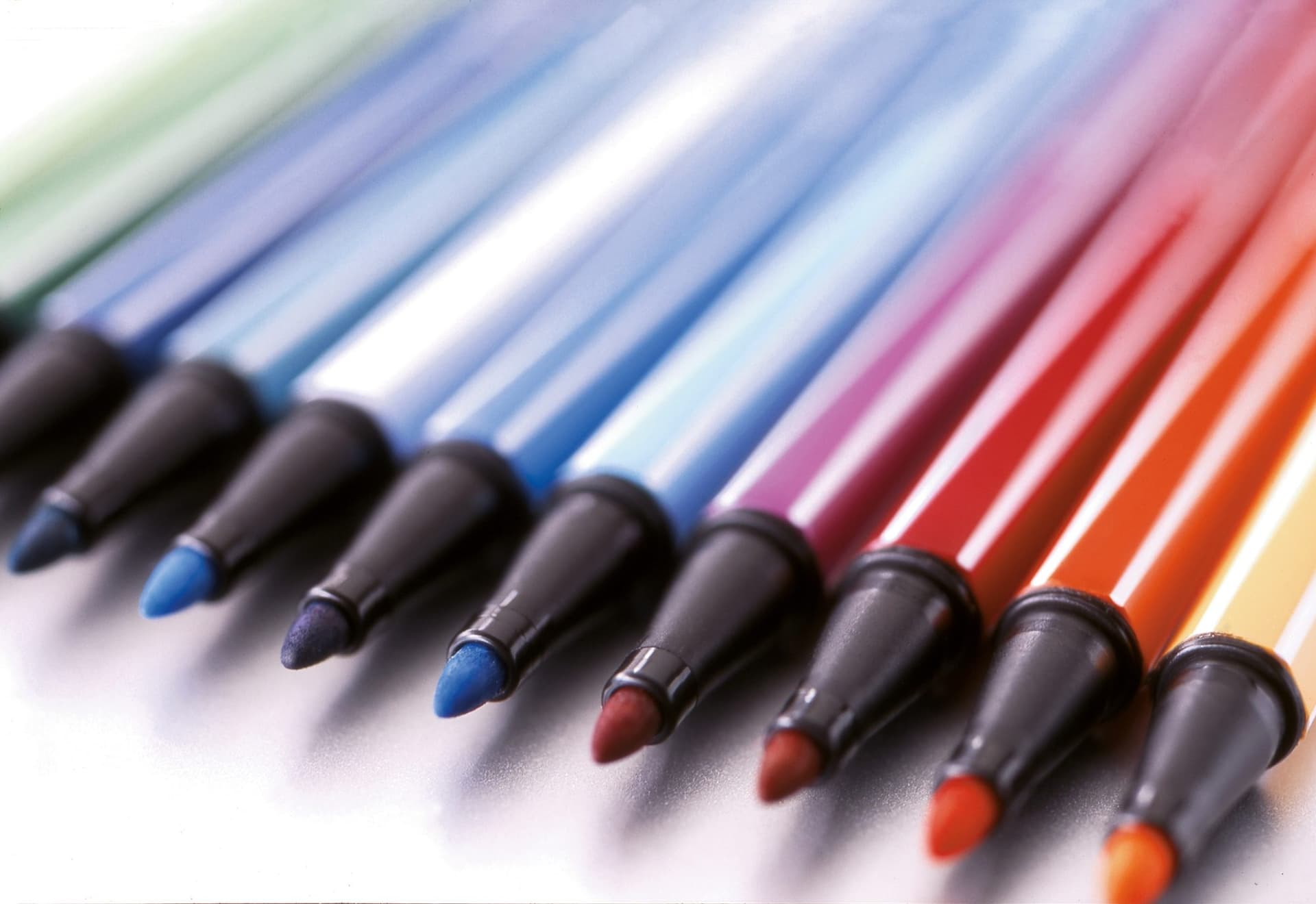 Viltstift STABILO Pen 68/805 medium metallic zilver 5