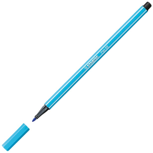 Viltstift STABILO Pen 68/50 Arty medium assorti blik à 50 stuks 3