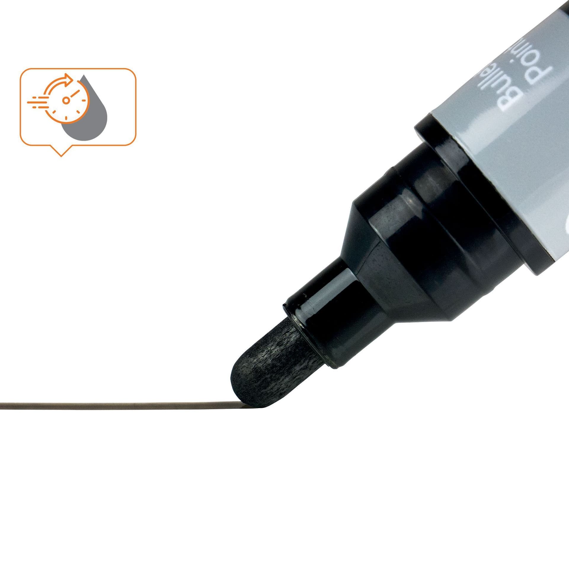 Whiteboardmarker Nobo Liquid ink rond assorti 3mm 4st 4