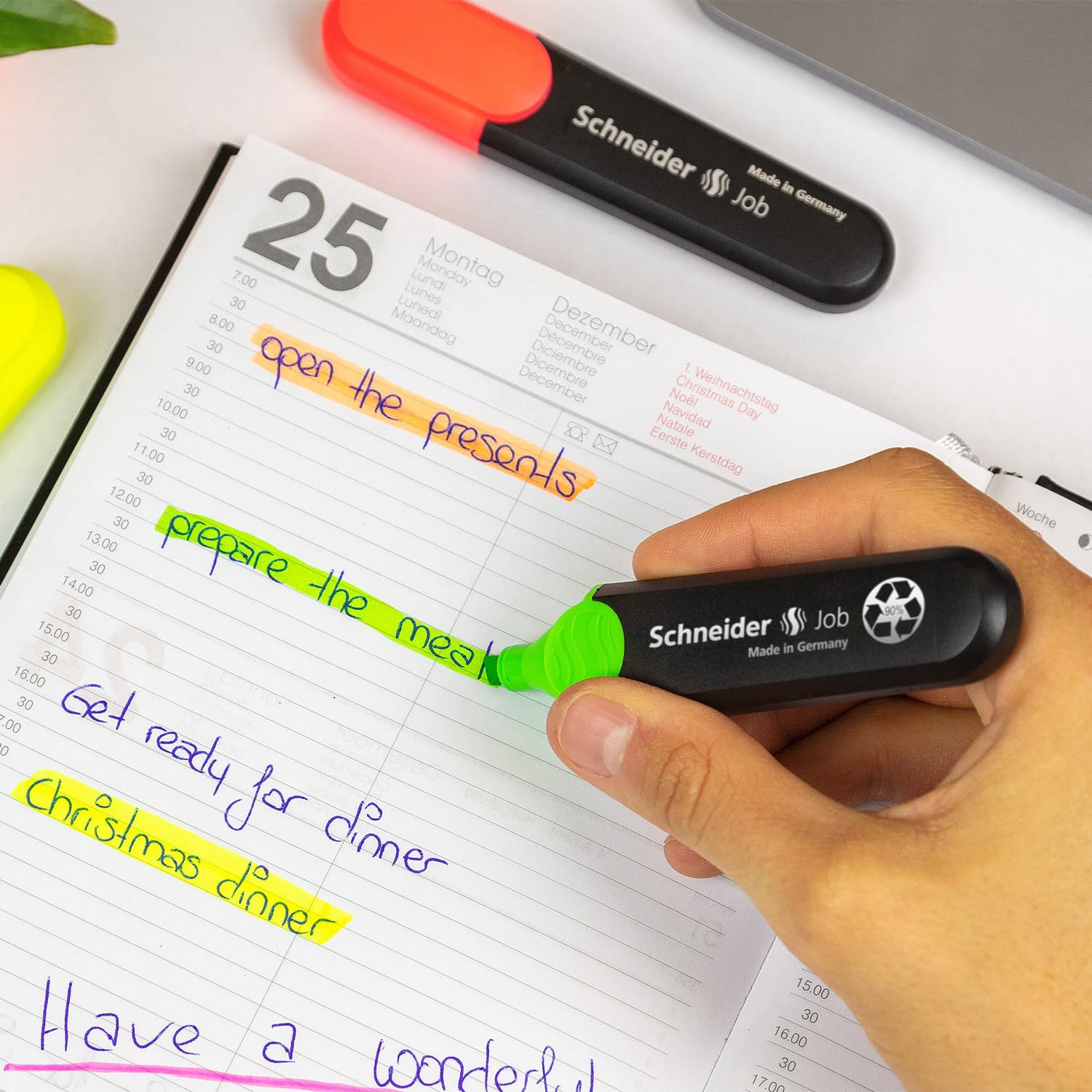 Markeerstift Schneider Job 150 groen 6