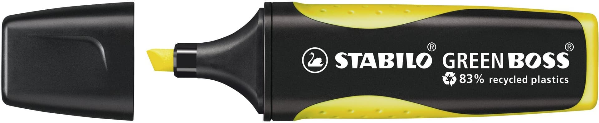 Markeerstift STABILO GREEN BOSS 6070/24 geel