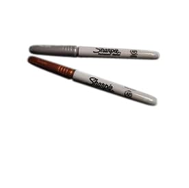 Viltstift Sharpie rond fijn metallic goud blister à 1 stuk 4