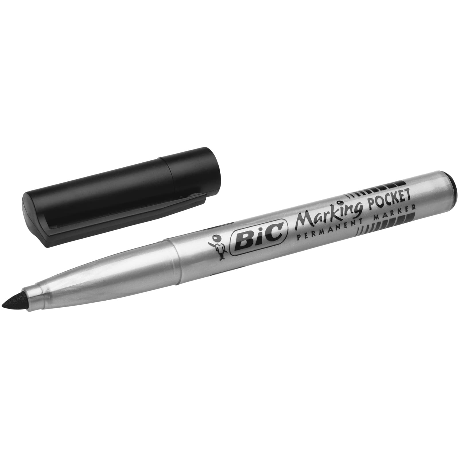 Viltstift Bic 1445 ecolutions rond fijn zwart 2