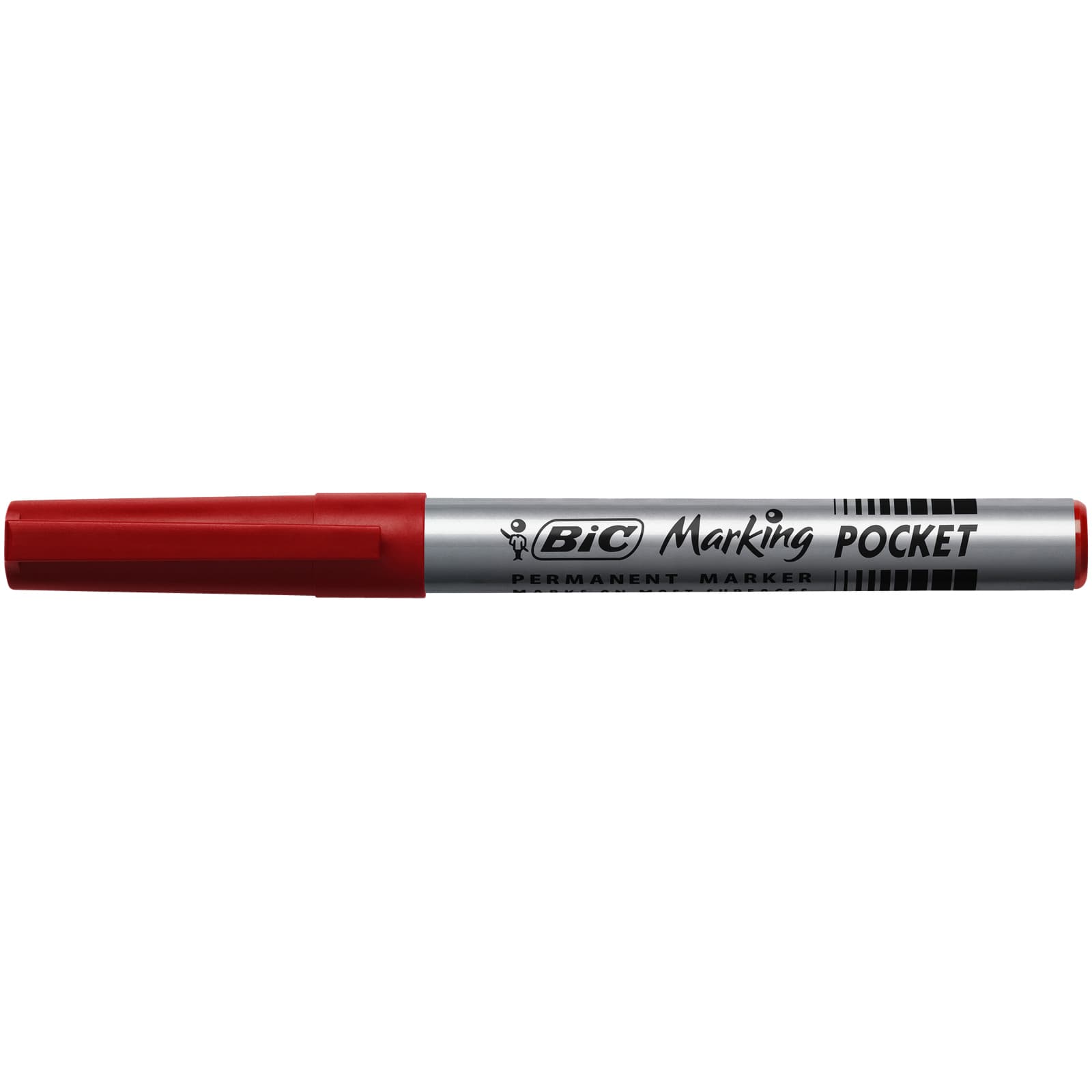 Viltstift Bic 1445 ecolutions rond fijn rood 4