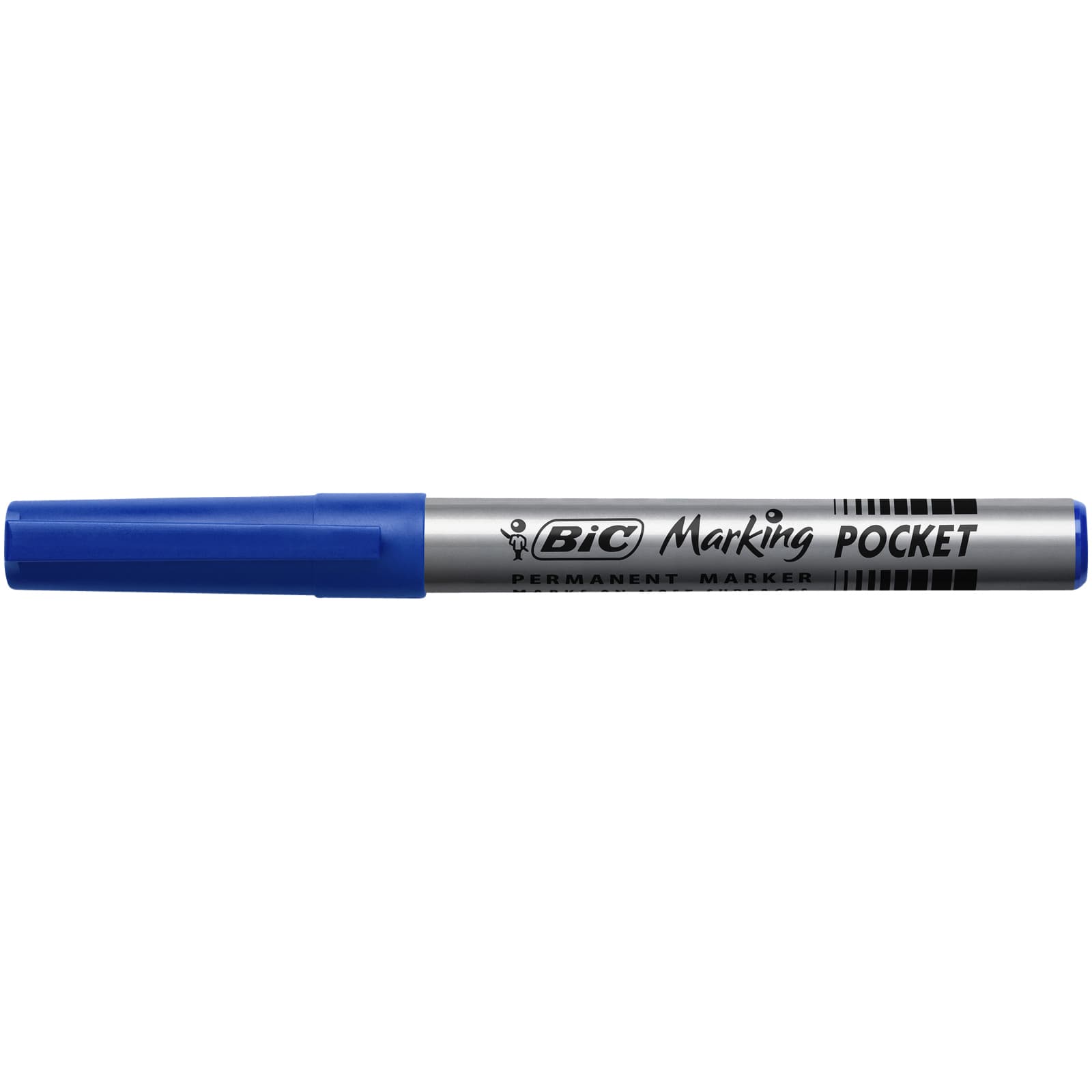 Viltstift Bic 1445 ecolutions rond fijn blauw 4