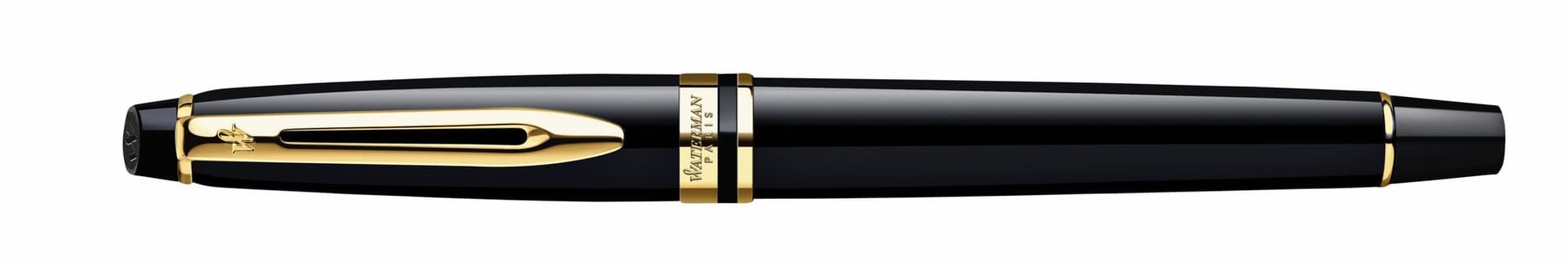 Rollerpen Waterman Expert black lacquer GT fijn 2