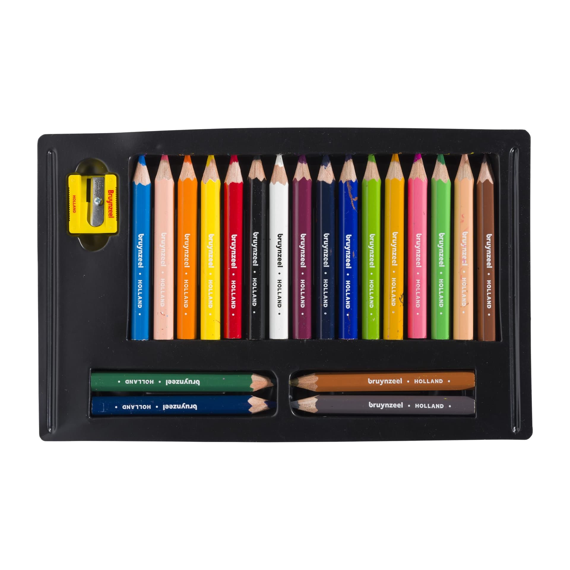 Kleurpotloden Bruynzeel Kids Thick & Short assorti 20 stuks 2