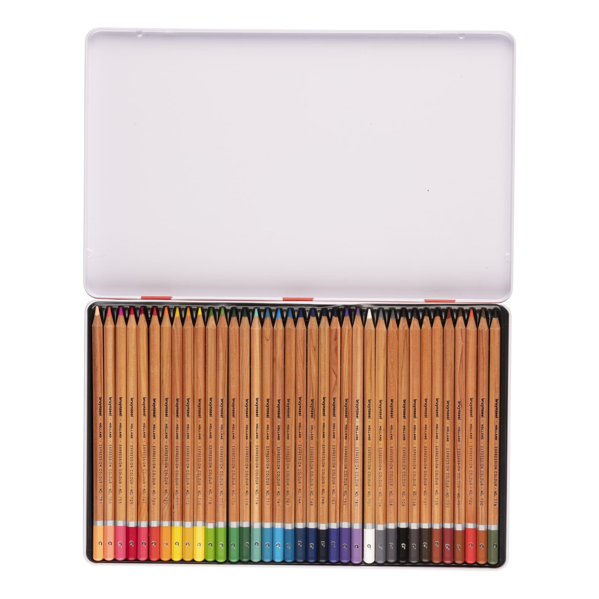 Kleurpotloden Bruynzeel Expression assorti blik à 36 stuks 2