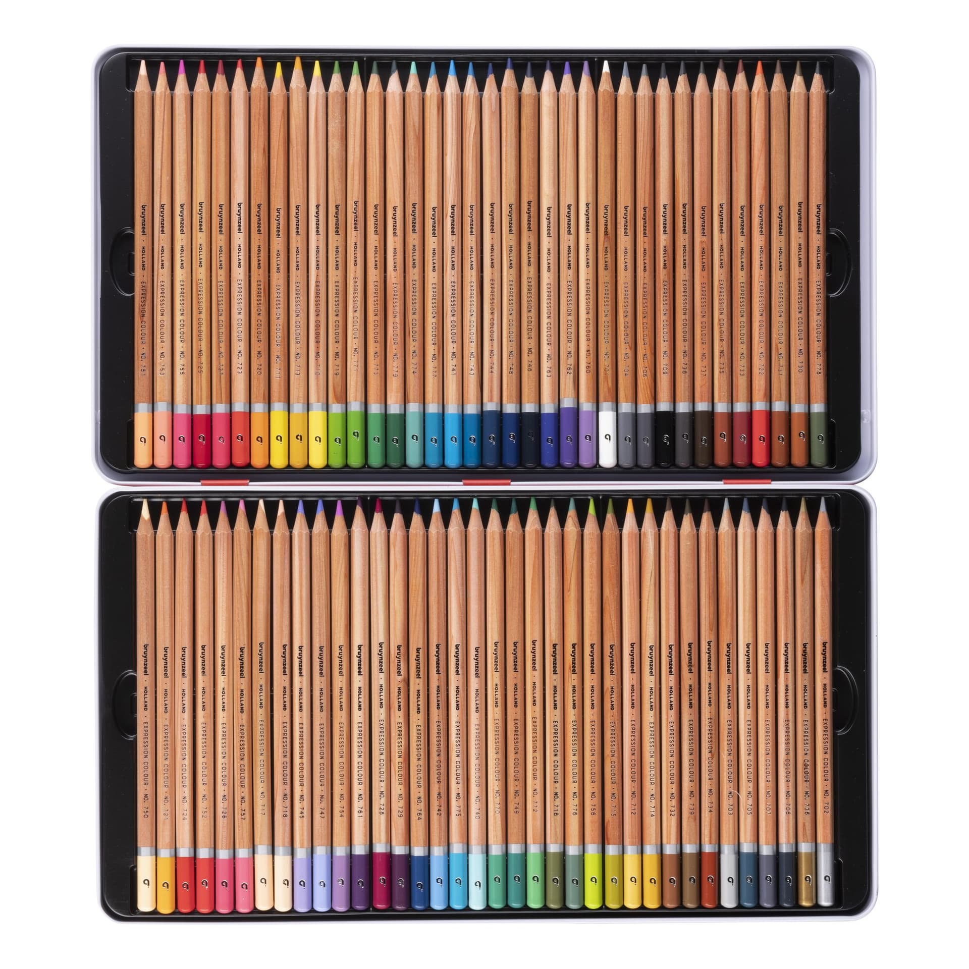 Kleurpotloden Bruynzeel Expression assorti blik à 72 stuks 2