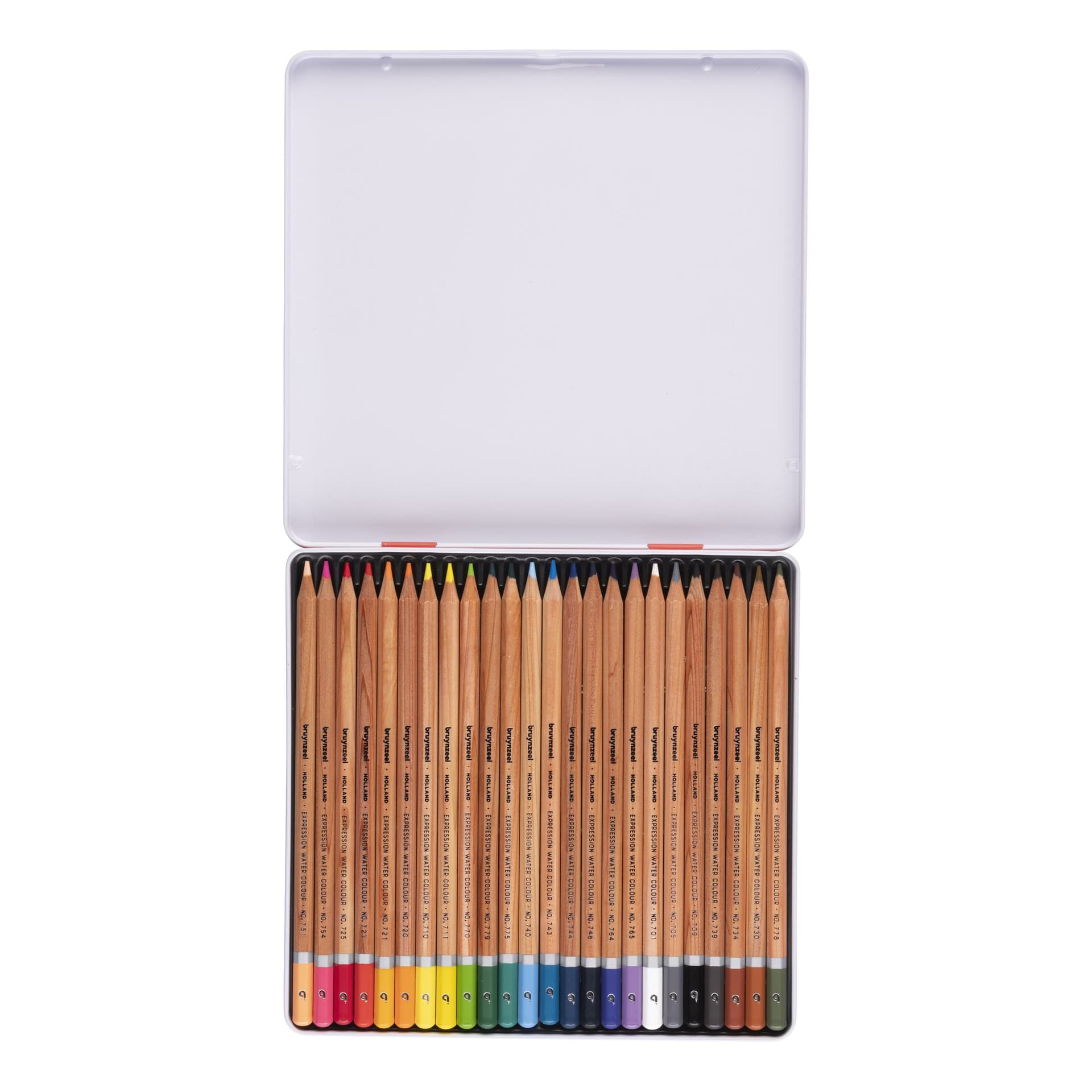 Kleurpotloden Bruynzeel Expression aquarel assorti blik à 24 stuks 2