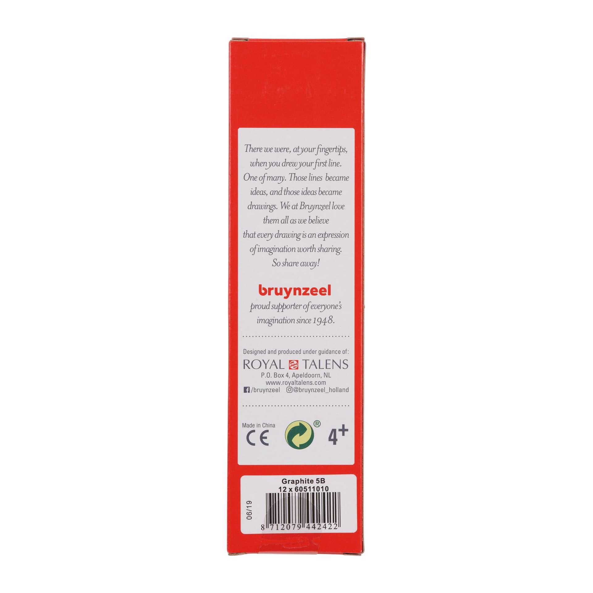 Potlood Bruynzeel Burotek 5B 3