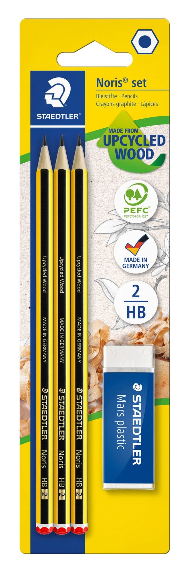 Potlood Staedtler Noris H 2