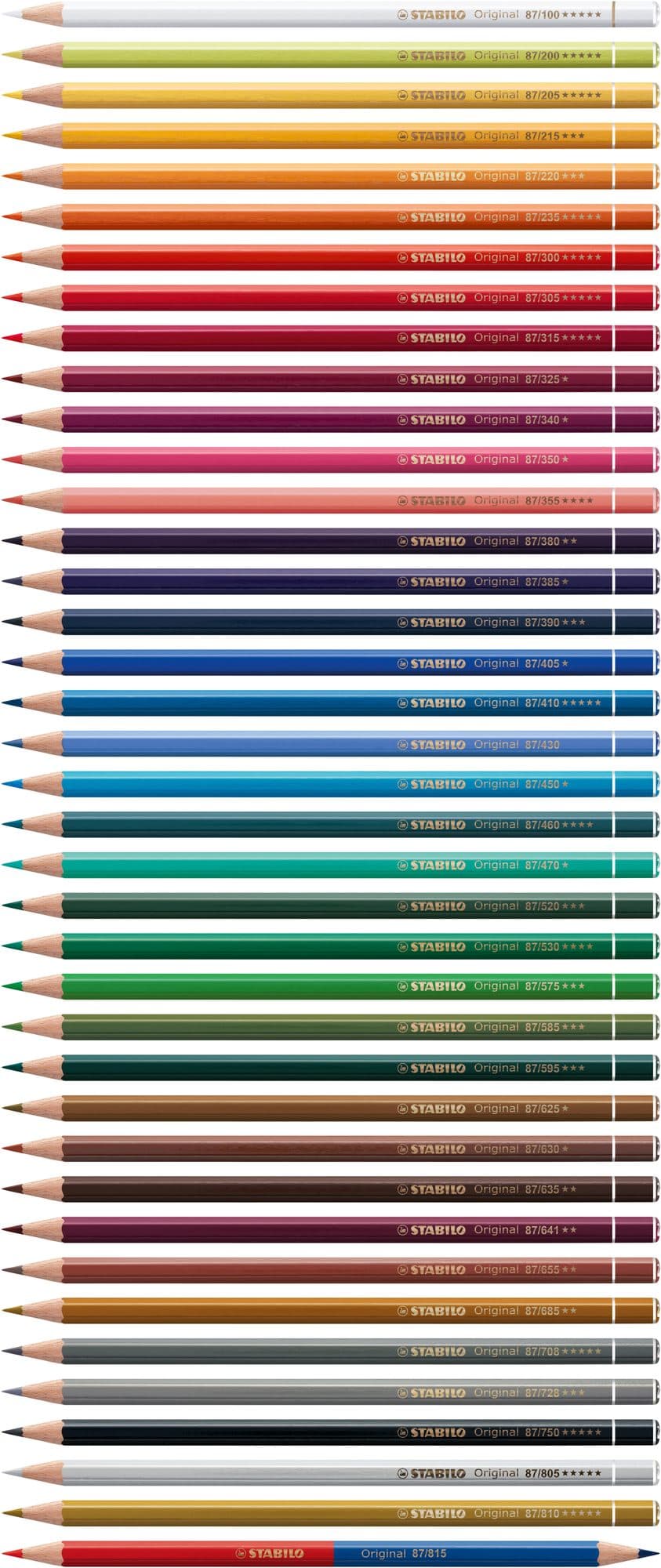 Kleurpotloden STABILO 8778 Original Arty assorti blik à 38 stuks 3