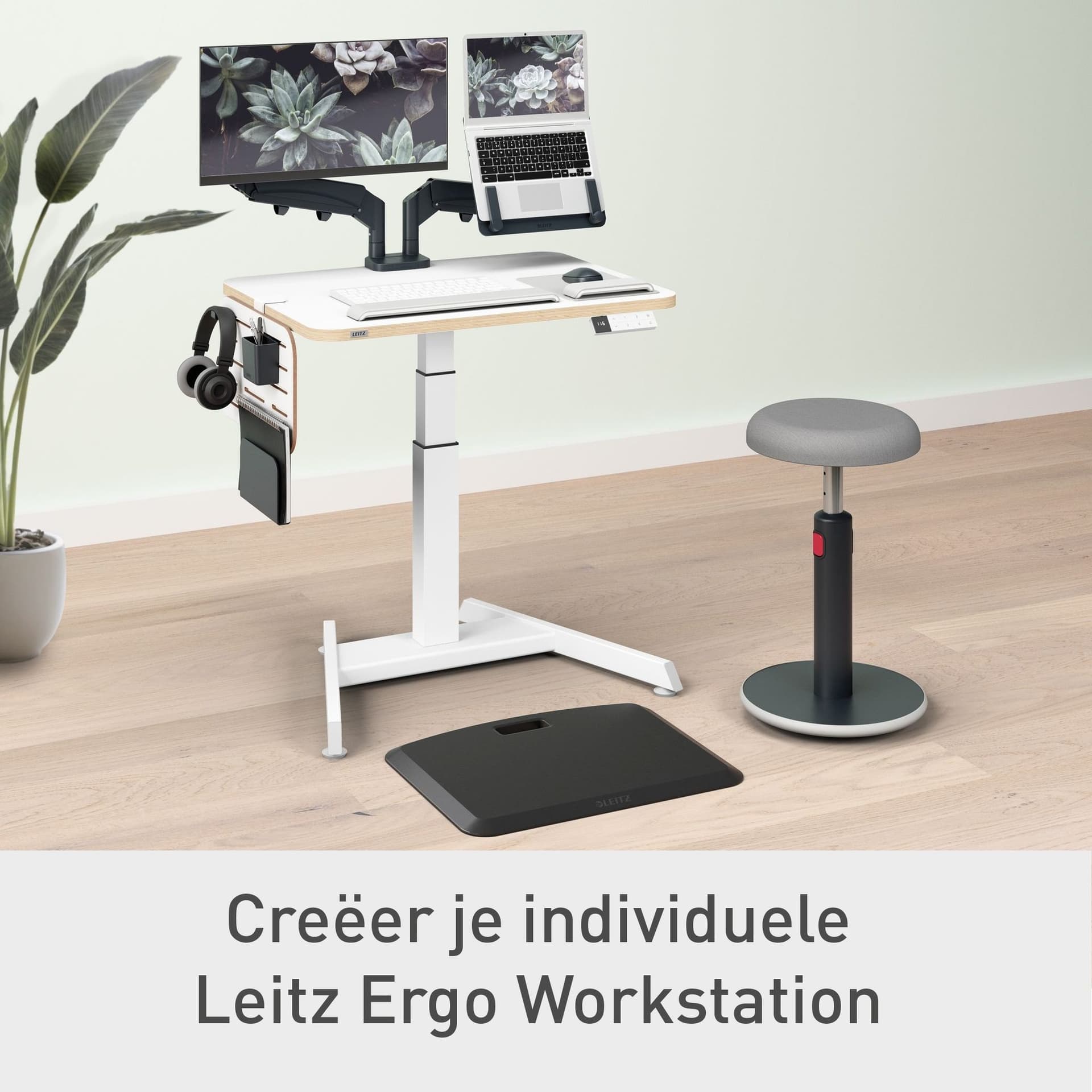 Bureau ophangbord Leitz Ergo klein 5