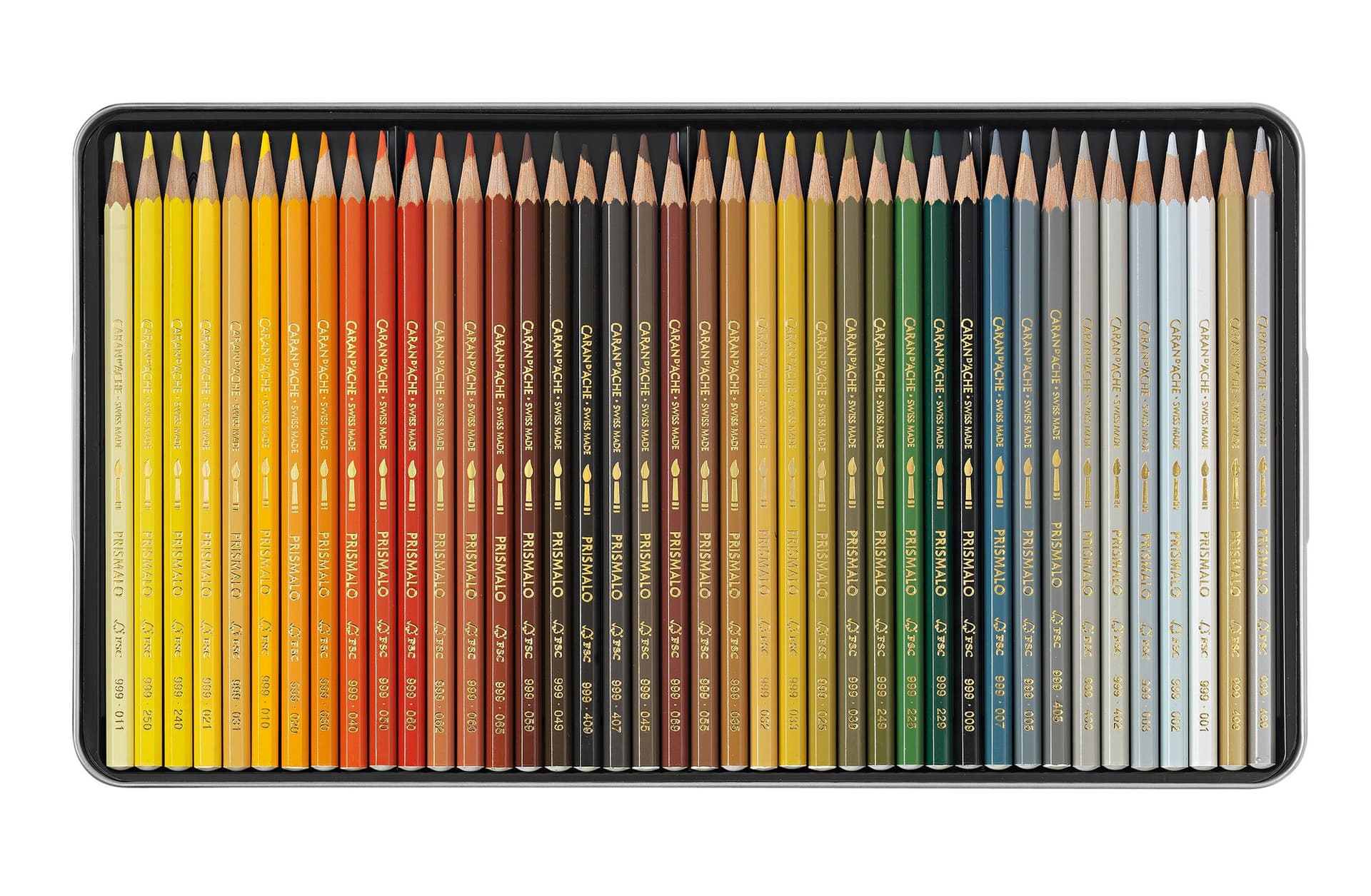Kleurpotloden Caran d'Ache Prismalo 80 stuks assorti 2