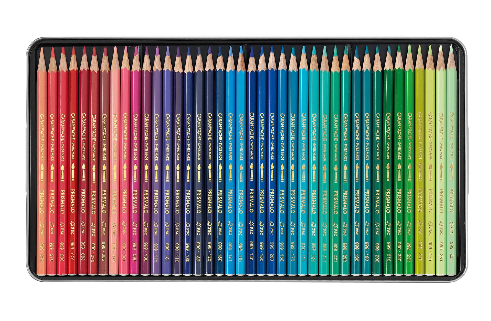 Kleurpotloden Caran d'Ache Prismalo 80 stuks assorti 3
