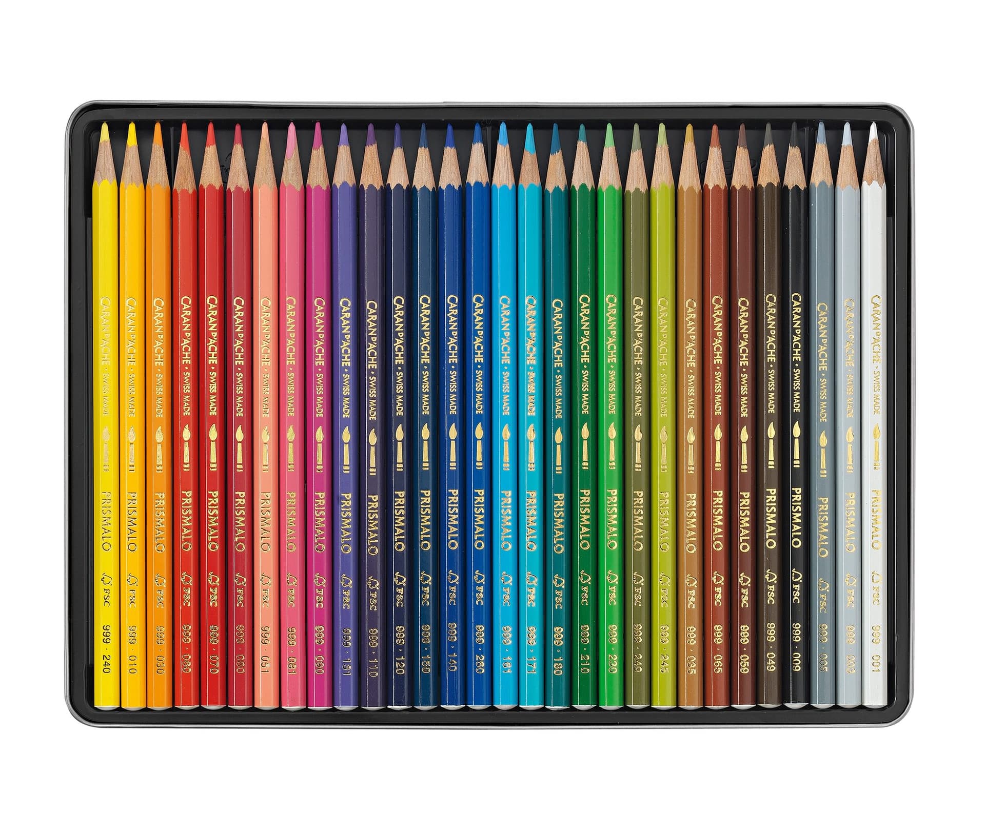 Kleurpotloden Caran d'Ache Prismalo 30 stuks assorti 2