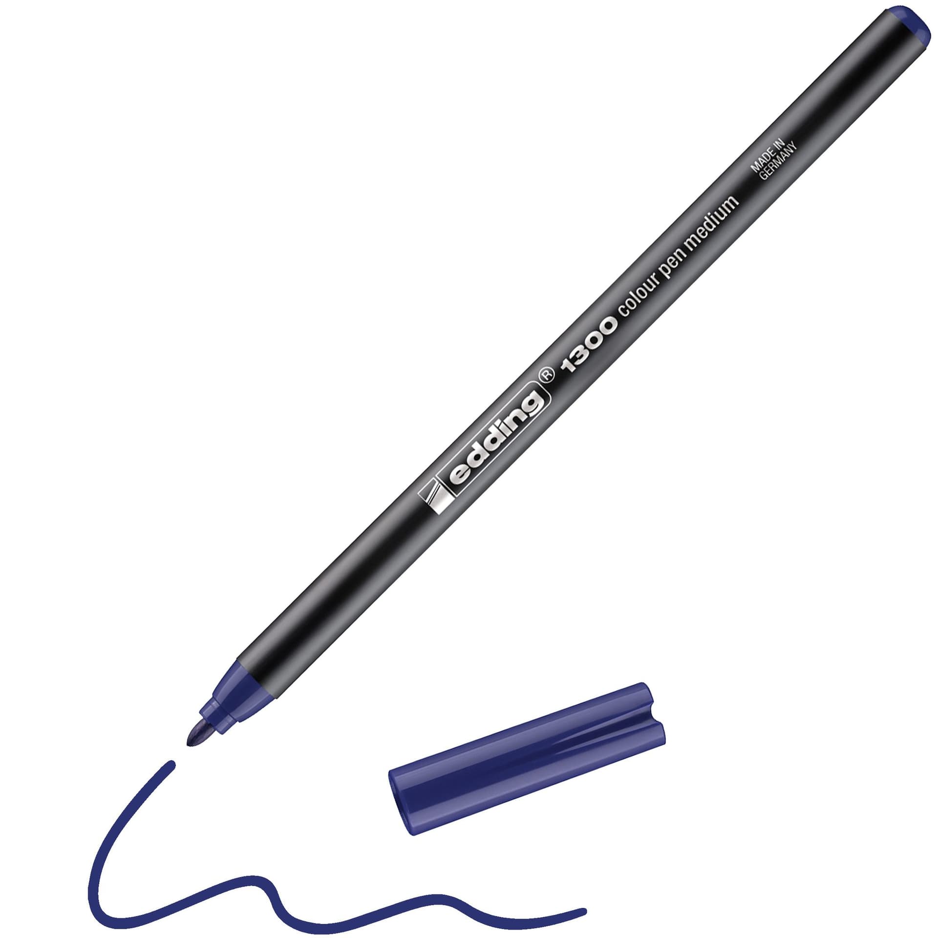 Fineliner edding 1300 medium blauw 3